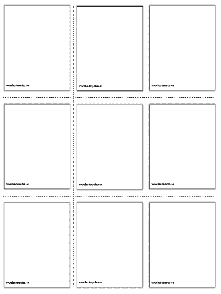 Editable Flashcard Template – Fill Online, Printable In Queue Cards Template