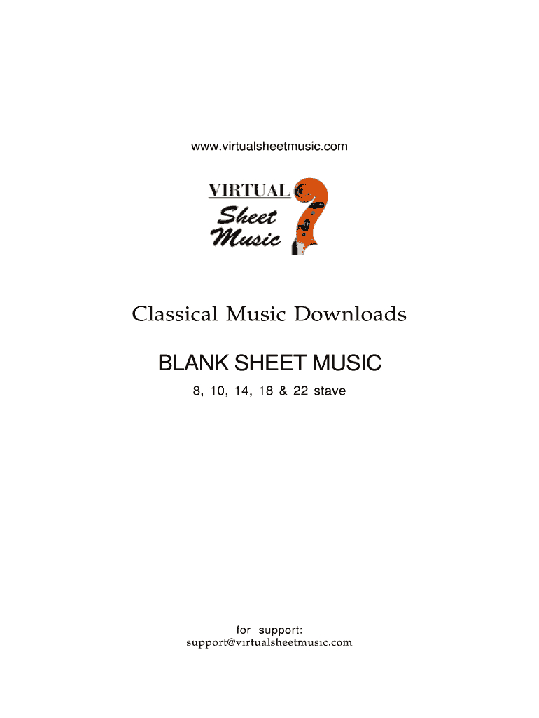 Editable Sheet Music Document – Fill Online, Printable In Blank Sheet Music Template For Word