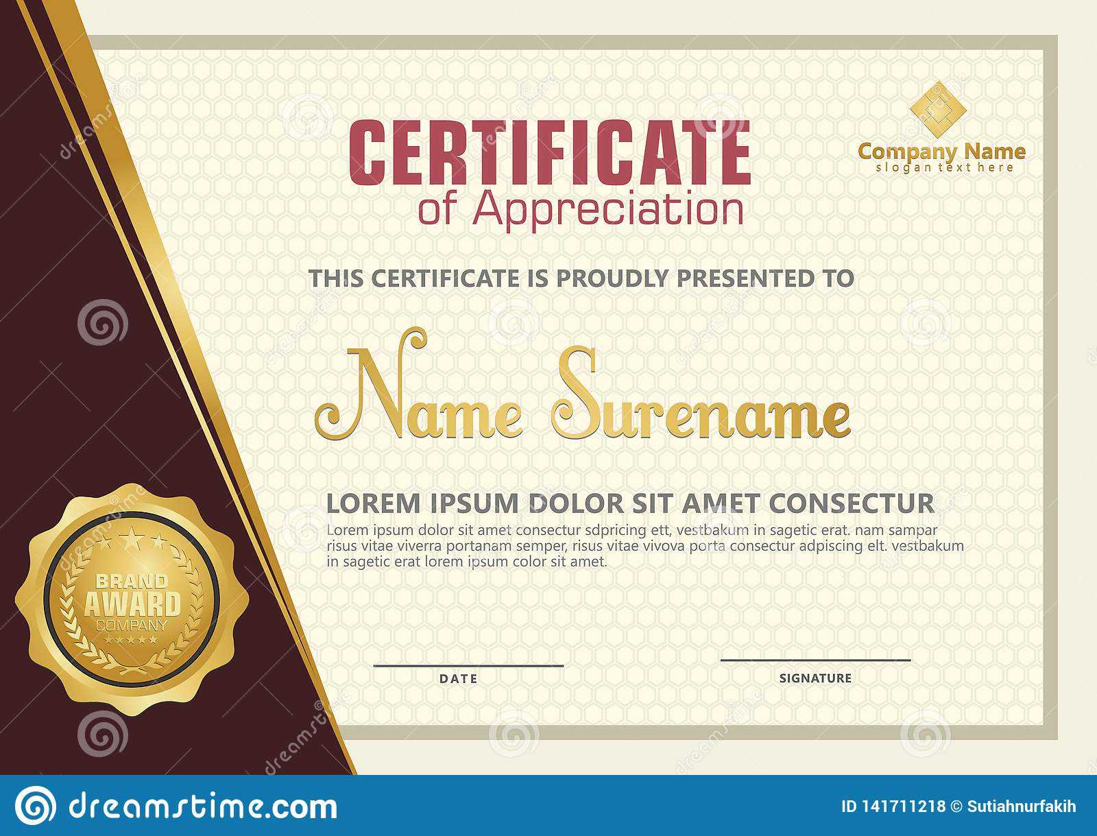 Elegant Certificate Template With Luxury And Modern Pattern Regarding Workshop Certificate Template