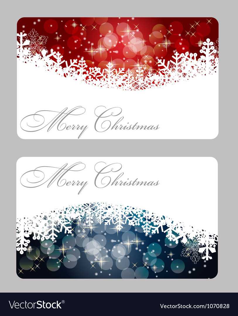 Elegant Christmas Card Template Intended For Christmas Photo Cards Templates Free Downloads