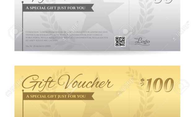 Elegant Gift Voucher Or Gift Card Certificate Template In Gold.. throughout Elegant Gift Certificate Template