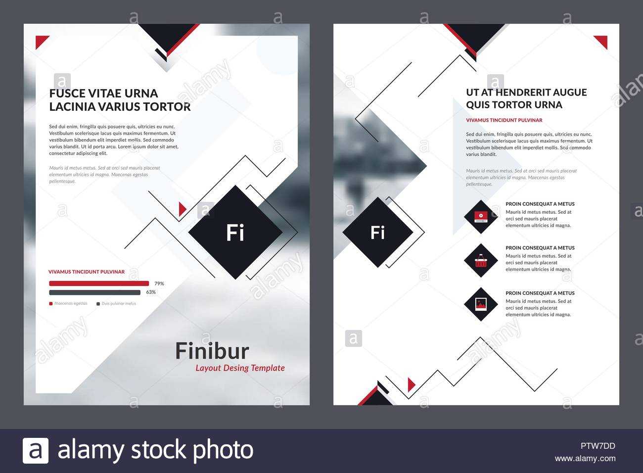 Elements Of Infographics For Brochure Template And Magazine Inside Membership Brochure Template