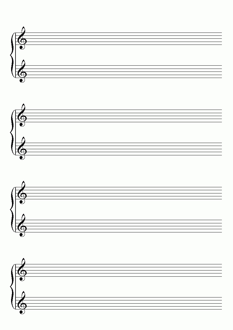 Empty Sheet Music Paper – Zohre.horizonconsulting.co Inside Blank Sheet Music Template For Word