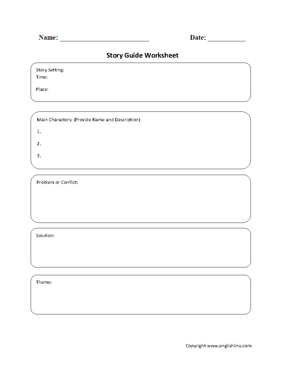 Englishlinx | Book Report Worksheets For 6Th Grade Book Report Template