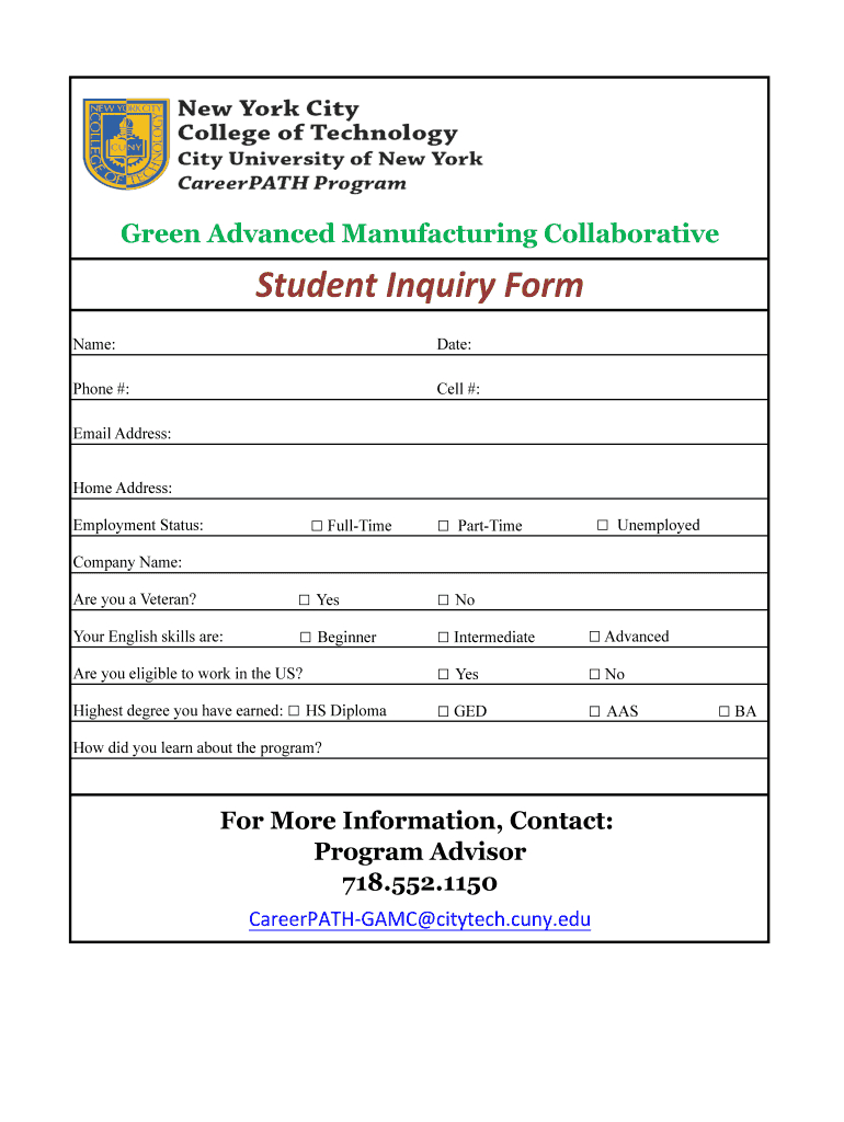 Enquiry Form Format - Fill Online, Printable, Fillable With Enquiry Form Template Word