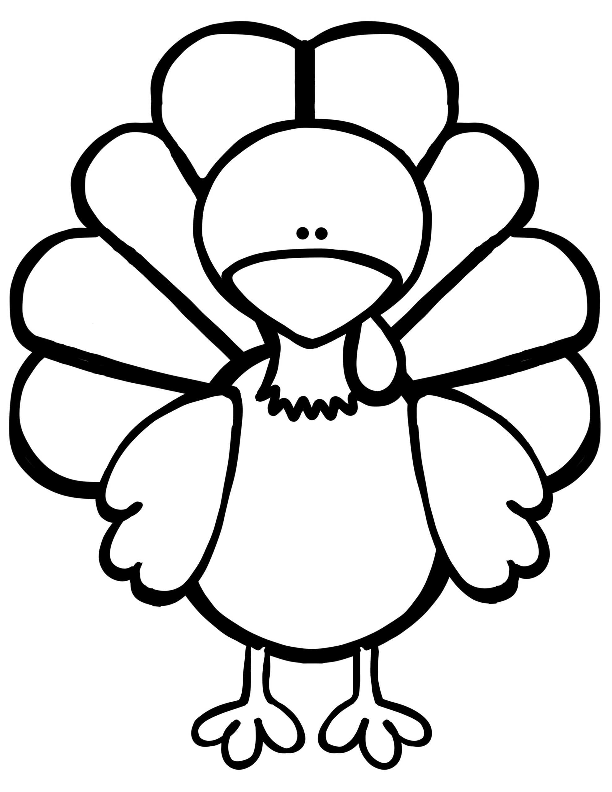 Everything You Need For The Turkey Disguise Project – Kids For Blank Turkey Template