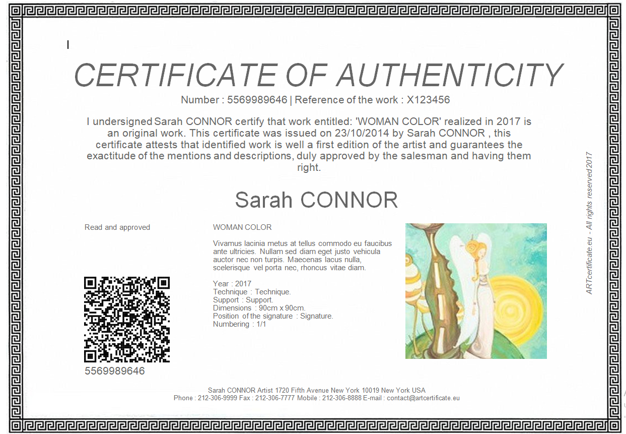 Everything You Need To Know About Coa + Certificate Of In Certificate Of Authenticity Template