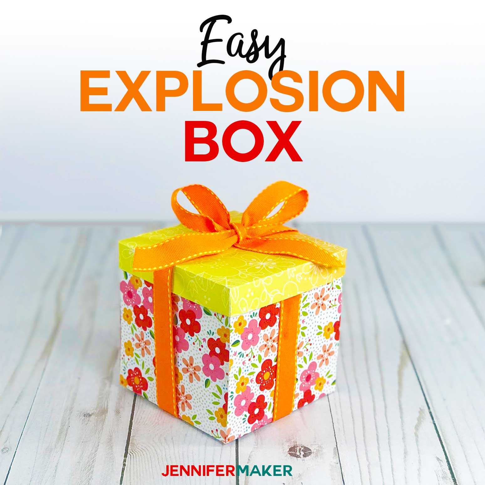 Explosion Box Card Tutorial: Endless Box – Free Svg File In Free Svg Card Templates