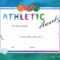 F264F Certificates Templates For Word And Sports Day Inside Athletic Certificate Template