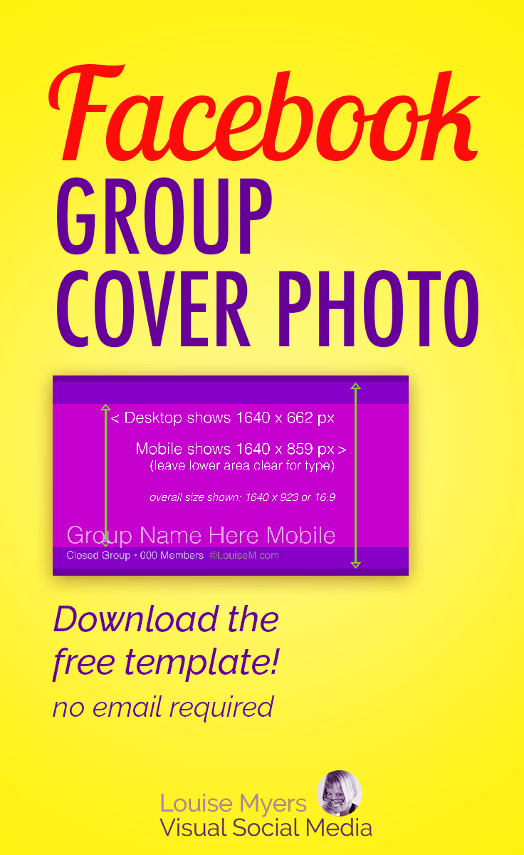 Facebook Group Cover Photo Size 2019: Free Template Throughout Facebook Banner Size Template