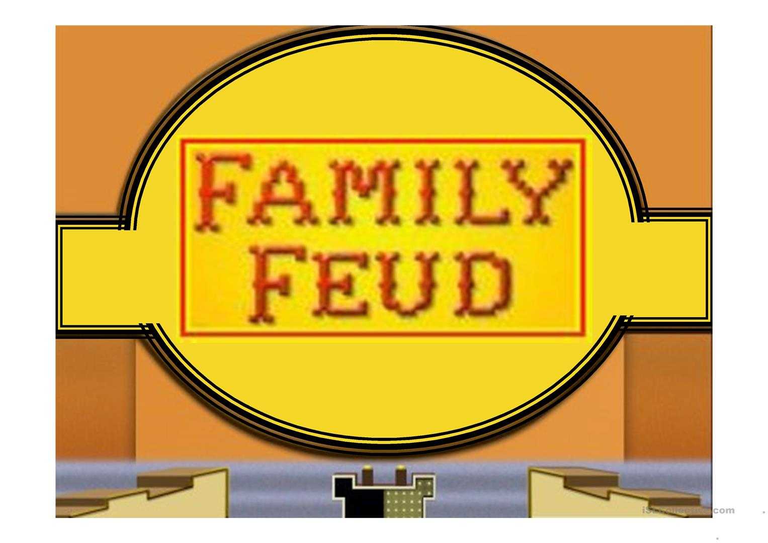 Family Feud Game Power Point Template – English Esl Powerpoints Within Family Feud Powerpoint Template Free Download