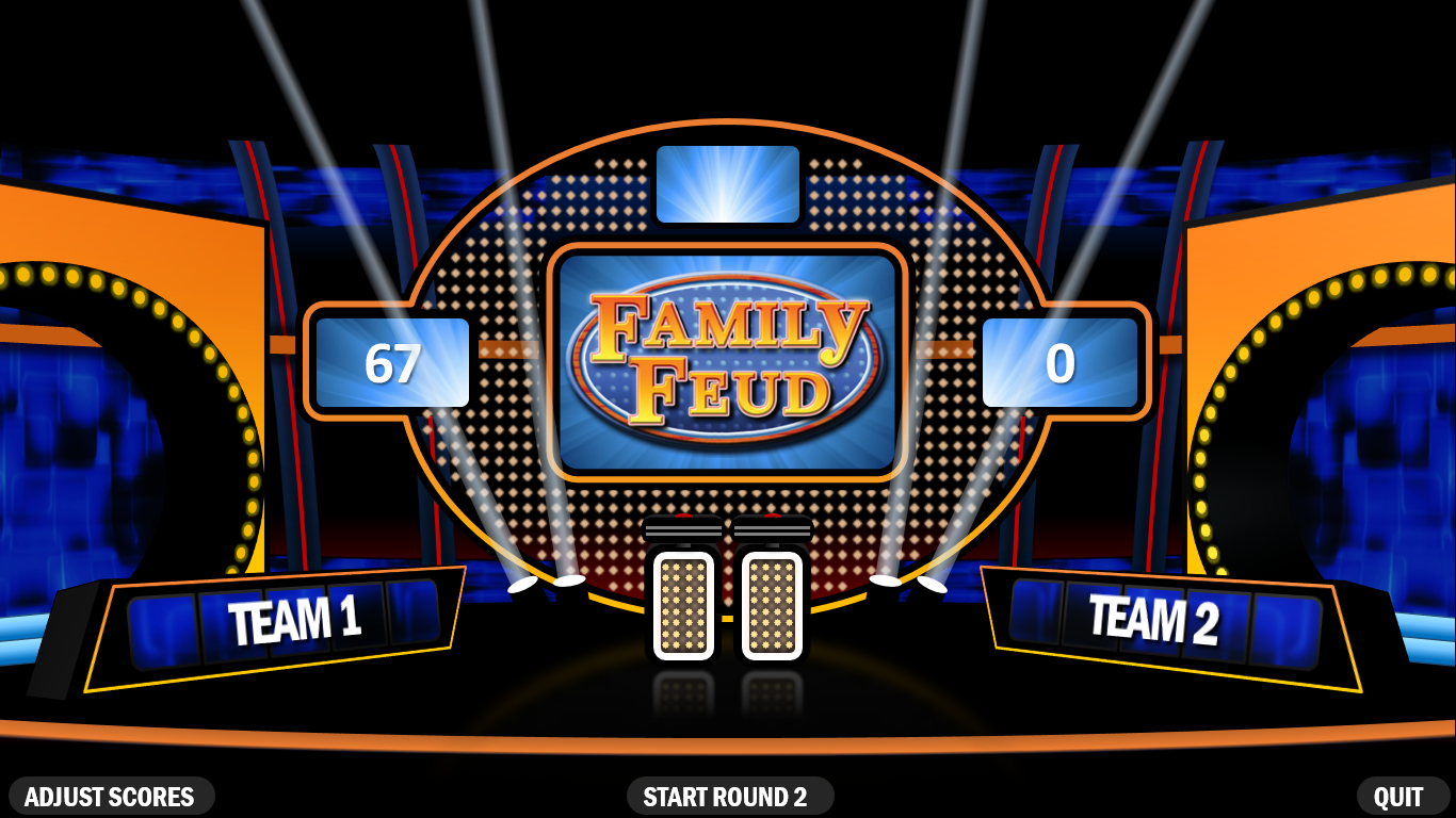 Family Feud | Rusnak Creative Free Powerpoint Games Throughout Family Feud Powerpoint Template With Sound