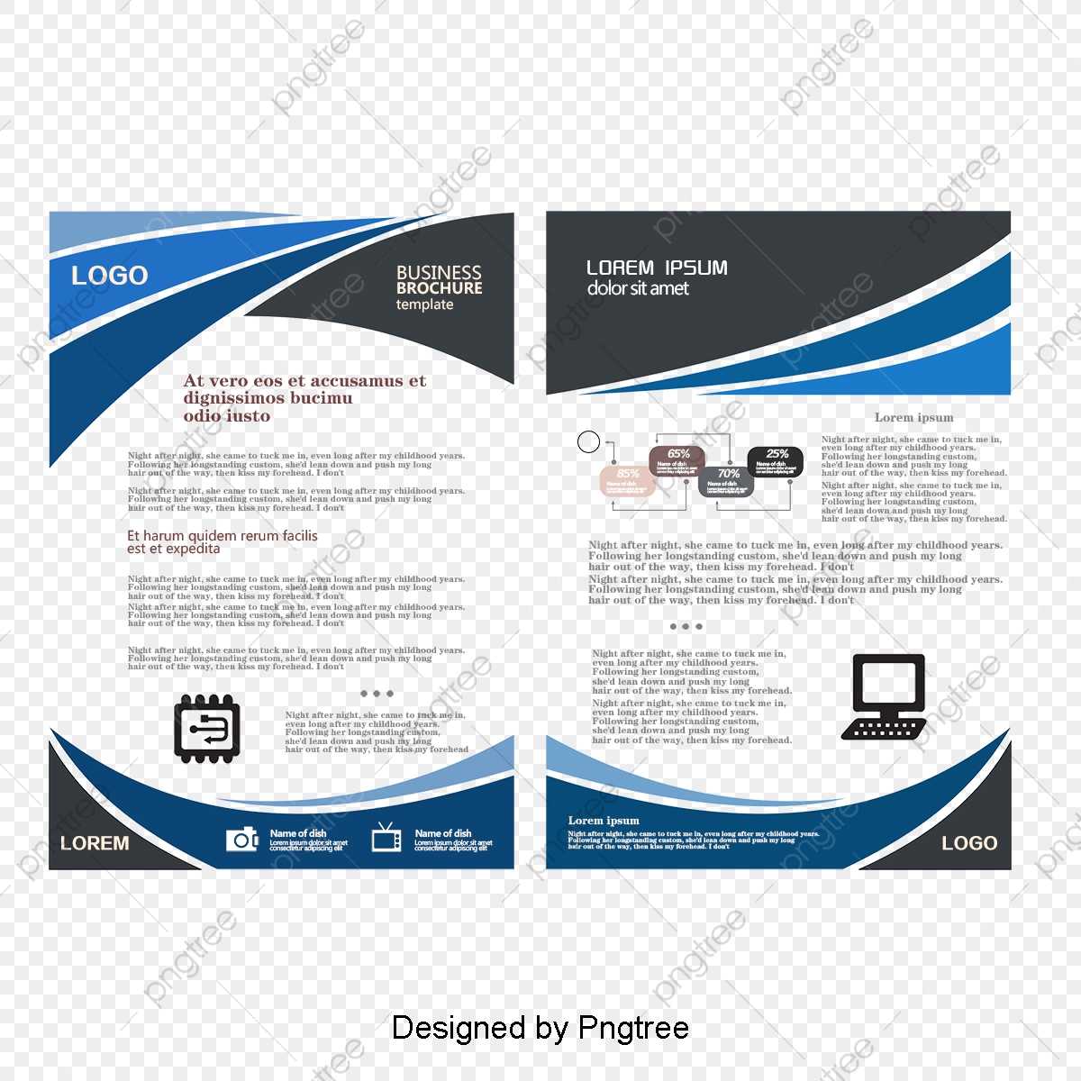 Fashion Business Single Page, One Page Brochure, Fashion Throughout One Page Brochure Template