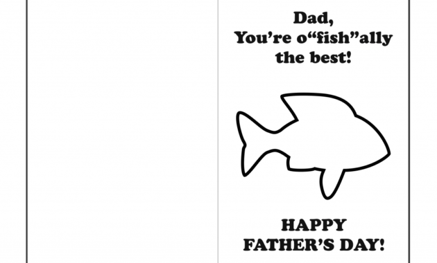 Father Day Cards To Print - Zohre.horizonconsulting.co inside Fathers Day Card Template