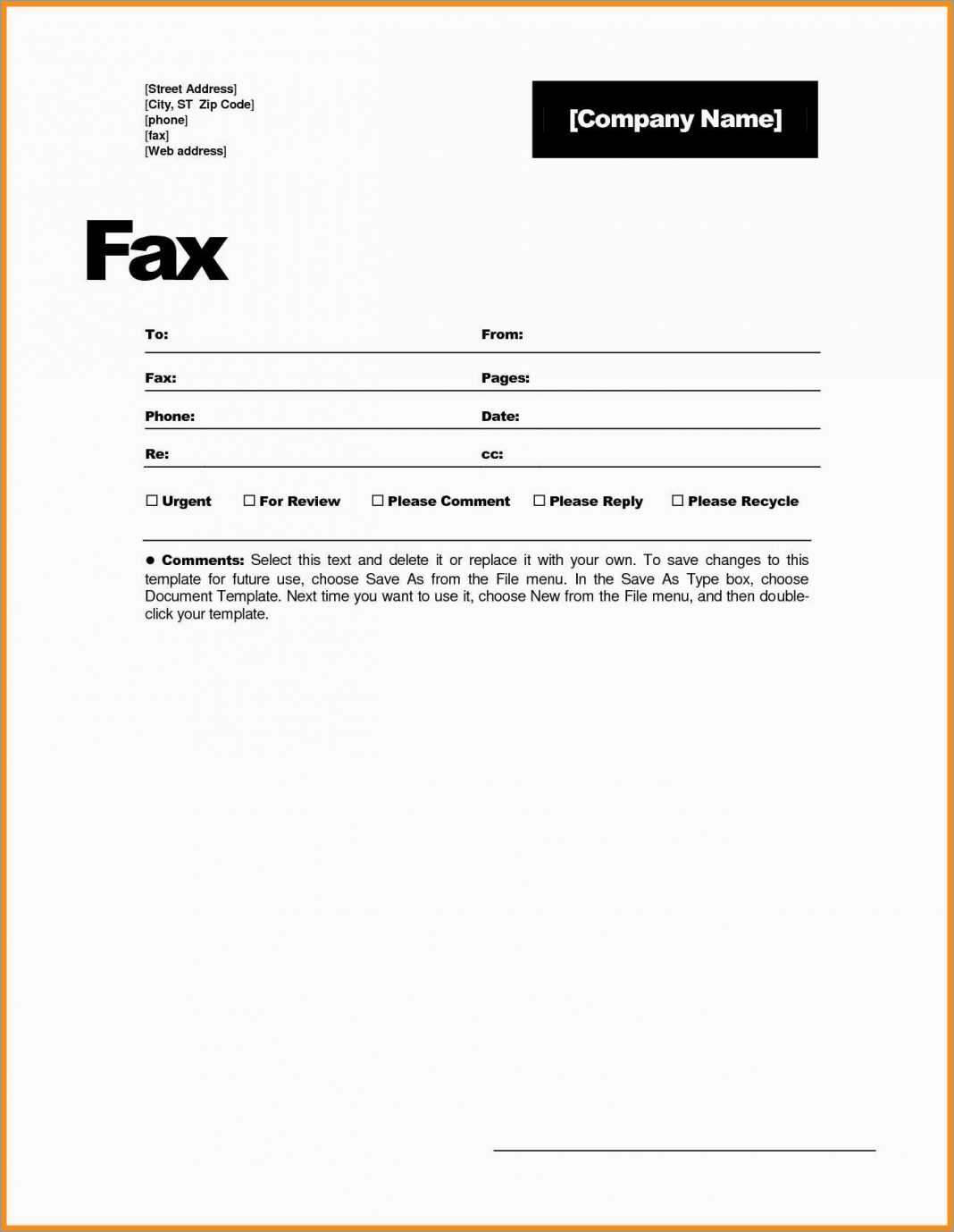 Fax Cover Sheet Plate Word Spreadsheet Examples Page Free With Fax Cover Sheet Template Word 2010