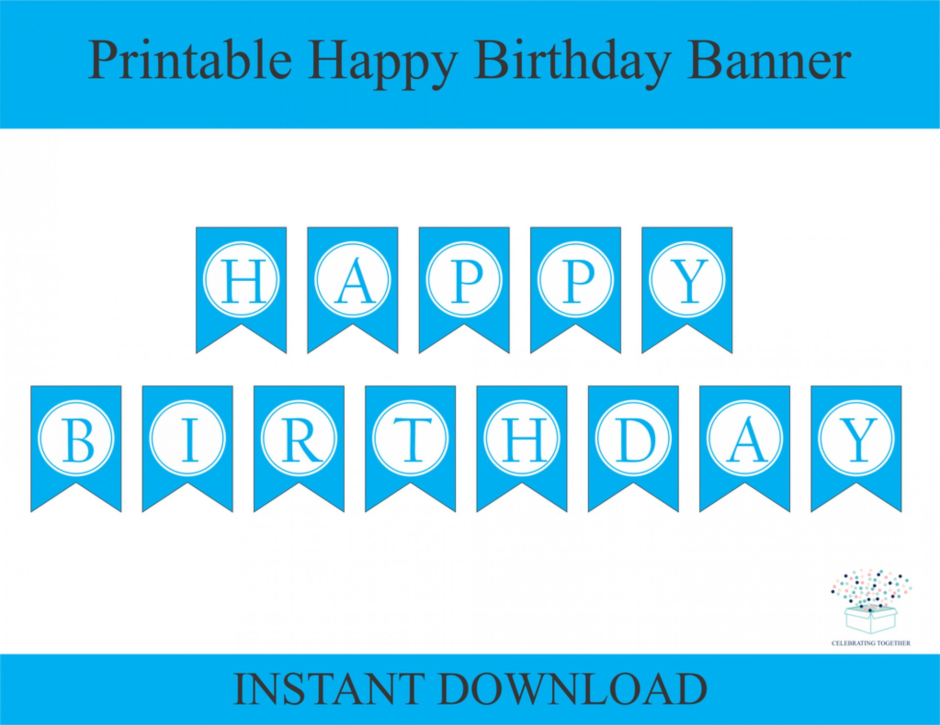 Feb Diy Birthday Banner Template | Wiring Resources With Diy Party Banner Template