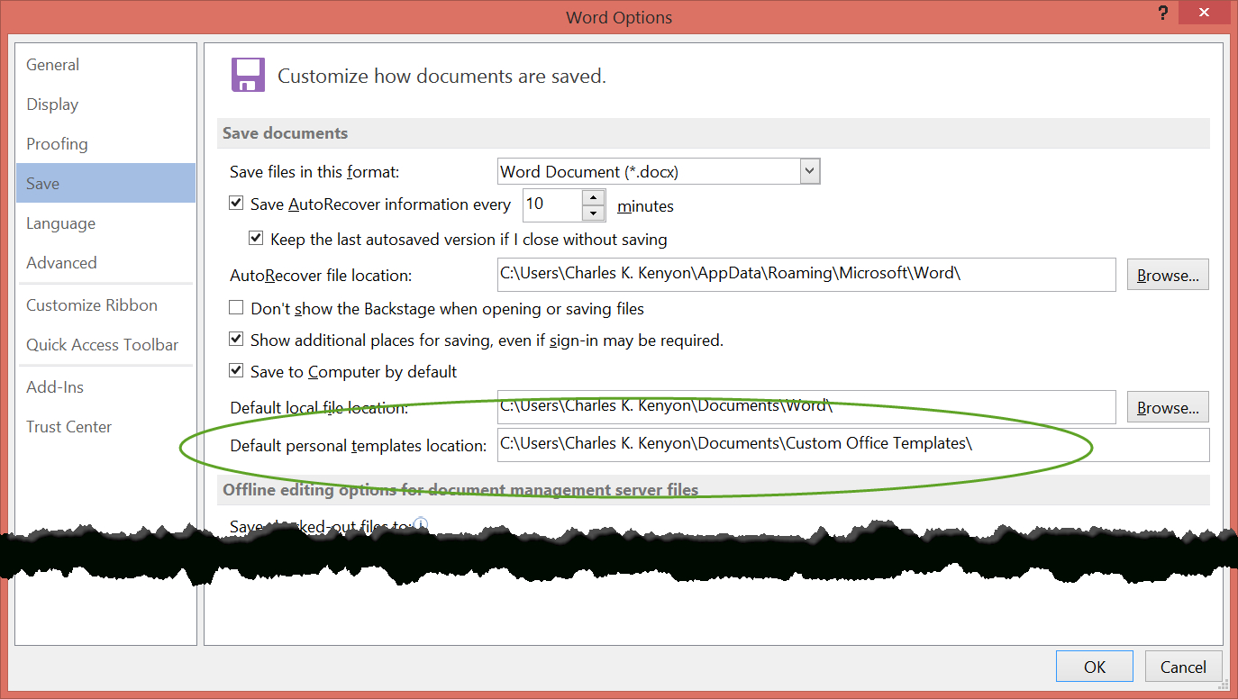 File New Variations In The Versions Of Microsoft Word Regarding Where Are Word Templates Stored