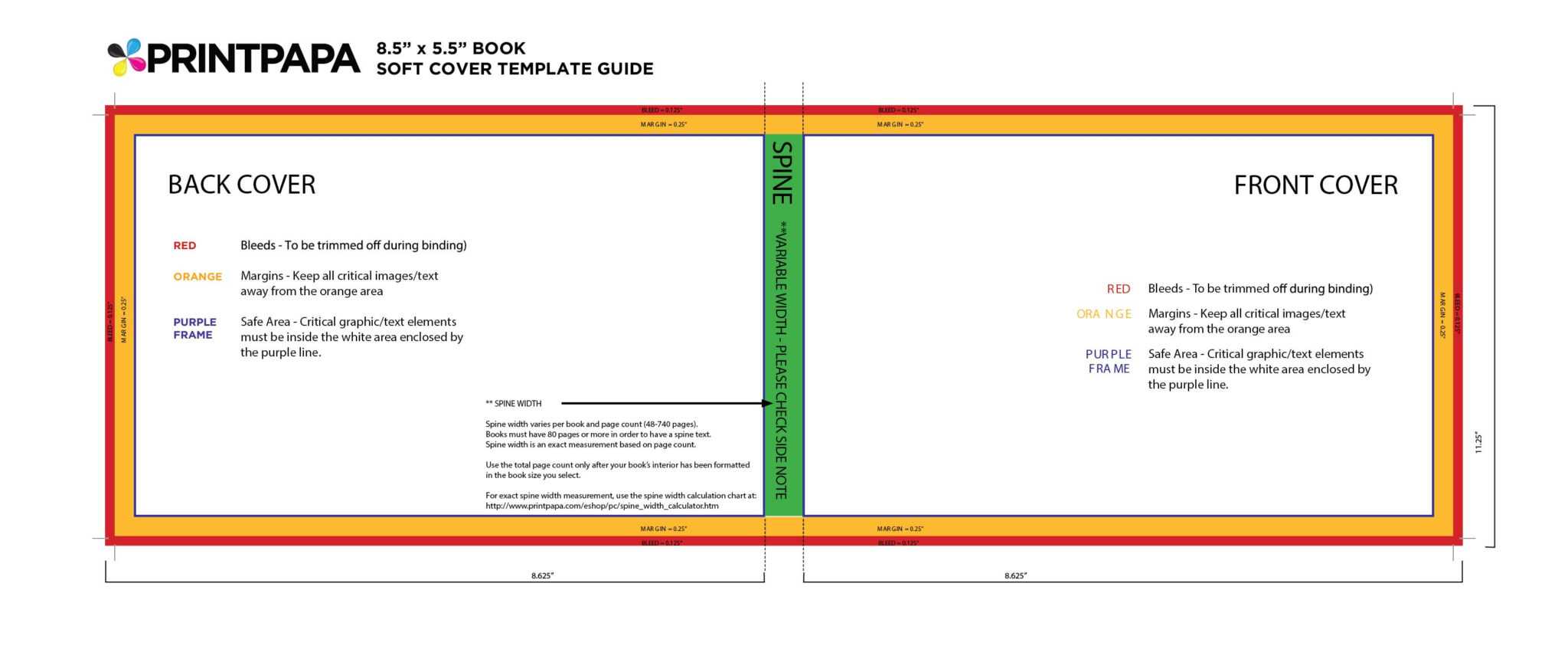 Find A Printing Template :: Printpapa With 6X9 Book Template For Word ...