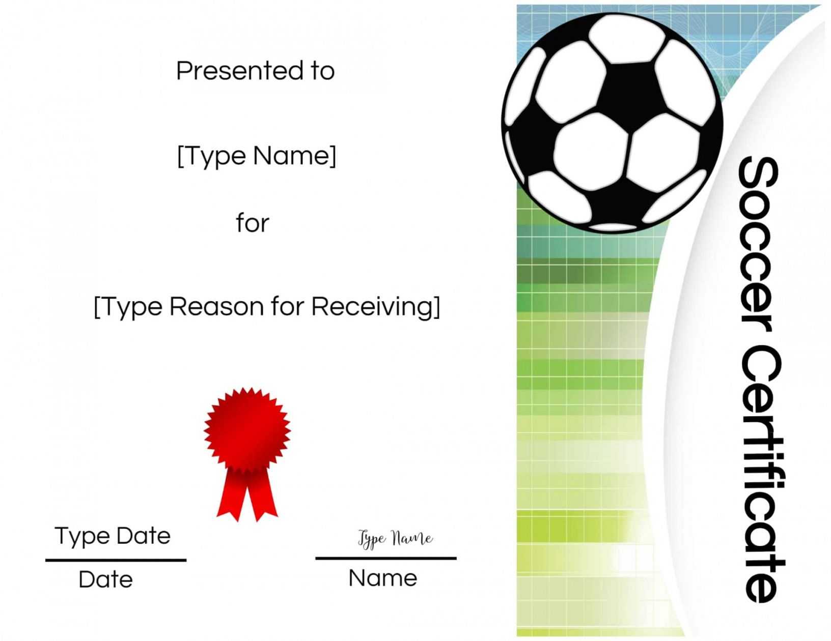 Five Top Risks Of Attending Soccer Award Certificate With Sports Award Certificate Template Word