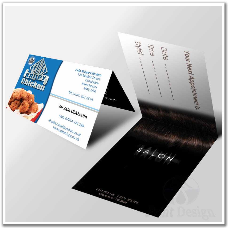 Folding Business Cards Template – Zohre.horizonconsulting.co With Fold Over Business Card Template