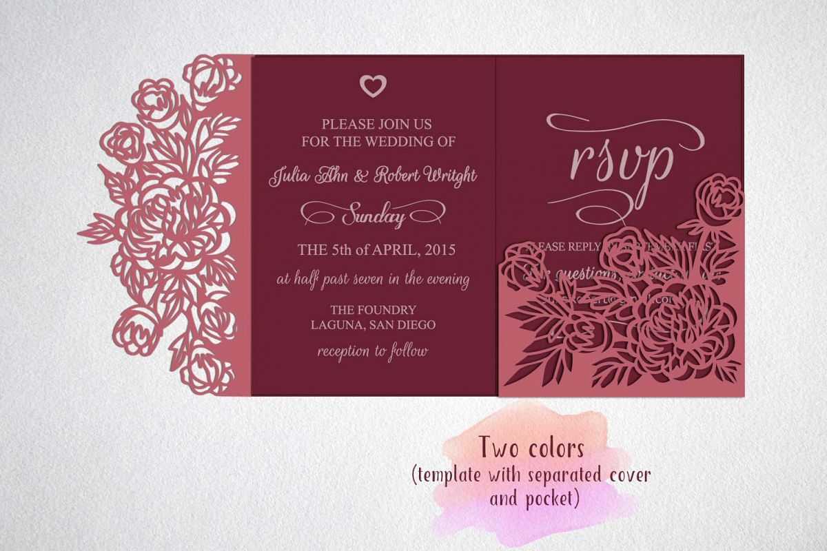 Folding Invitation Card Template – Zohre.horizonconsulting.co Intended For Silhouette Cameo Card Templates