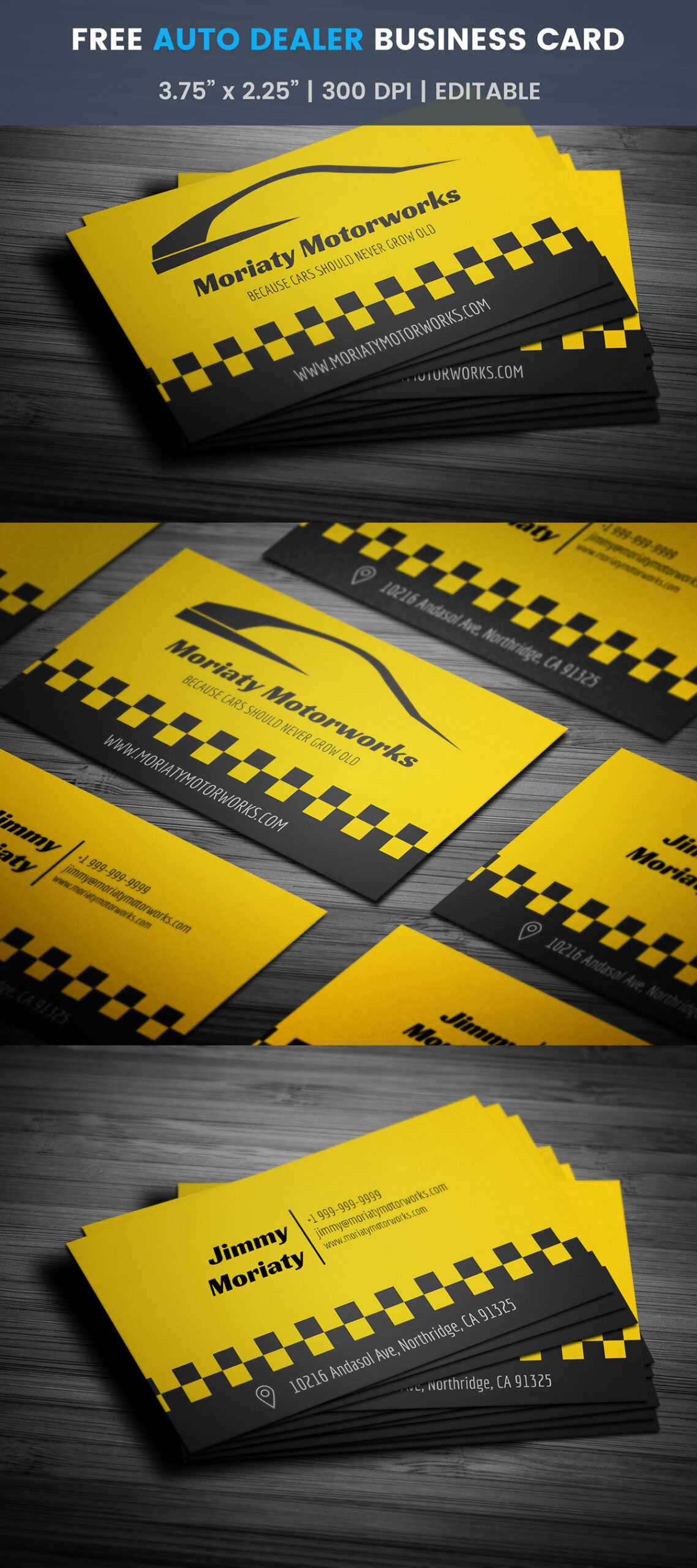 Free Automotive Business Card Template On Student Show Inside Automotive Business Card Templates