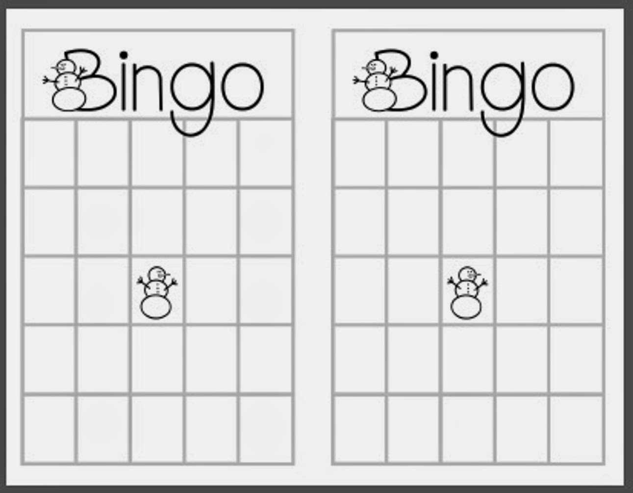 Free Blank Bingo Card Template ] – Blank Bingo Template Baby Within Blank Bingo Template Pdf