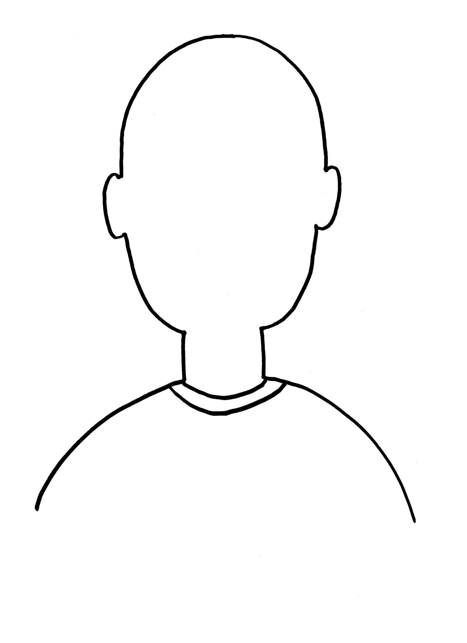 Free Blank Face Template, Download Free Clip Art, Free Clip Within Blank Face Template Preschool