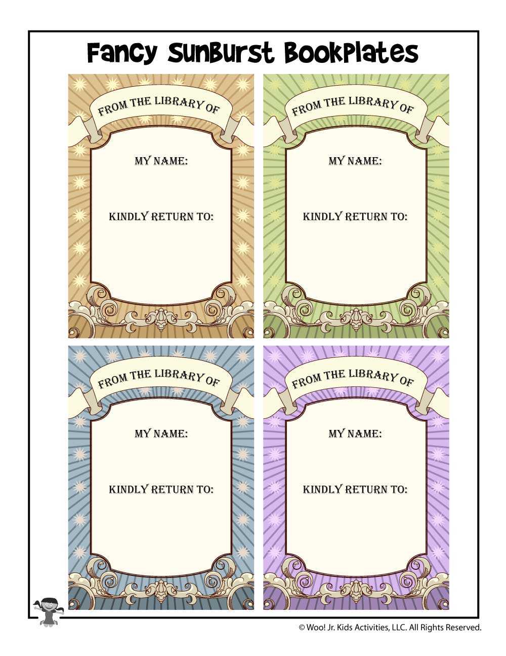 Bookplate Templates For Word