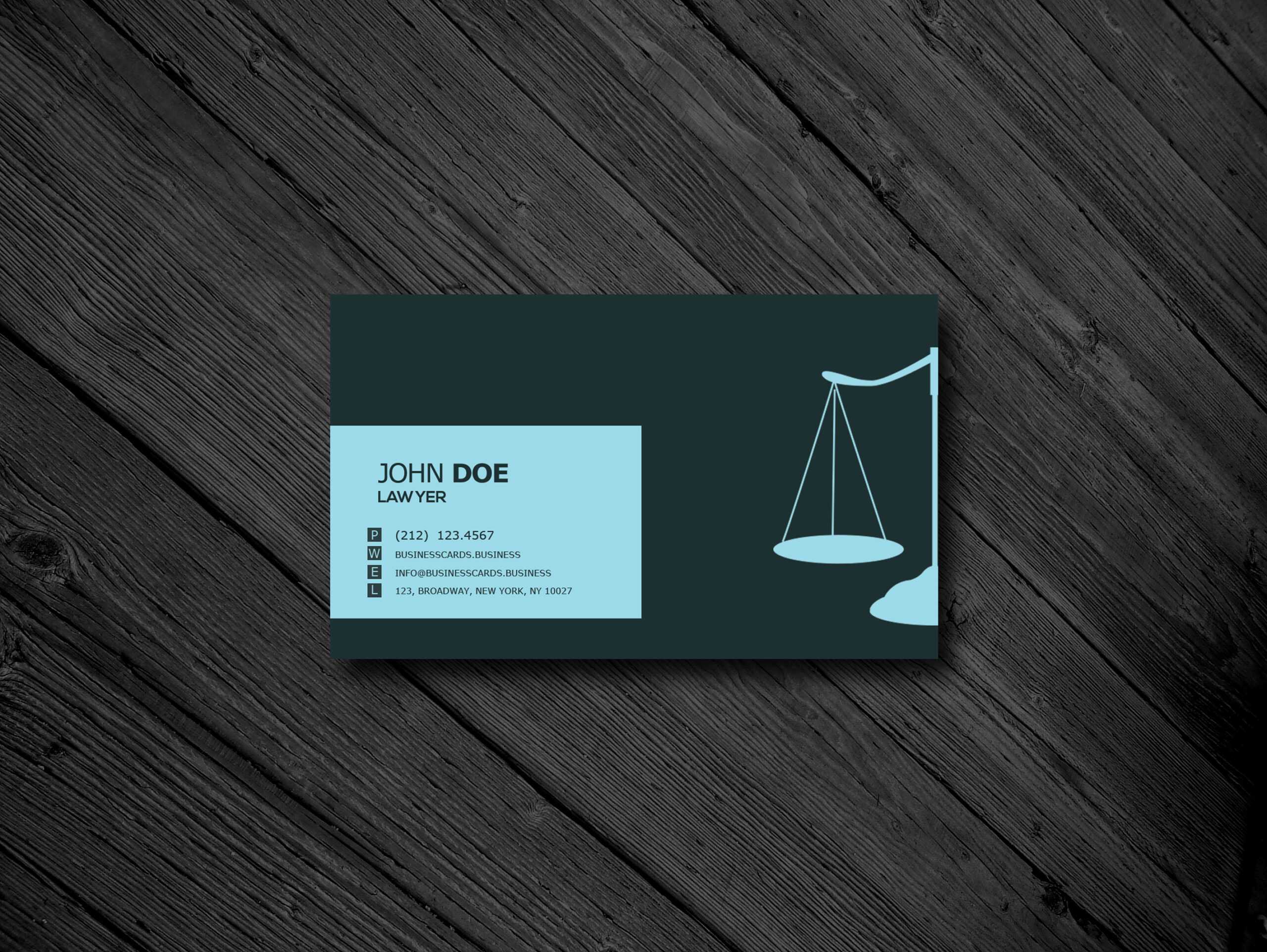 Free Business Card Templates : Business Cards Templates Pertaining To Lawyer Business Cards Templates