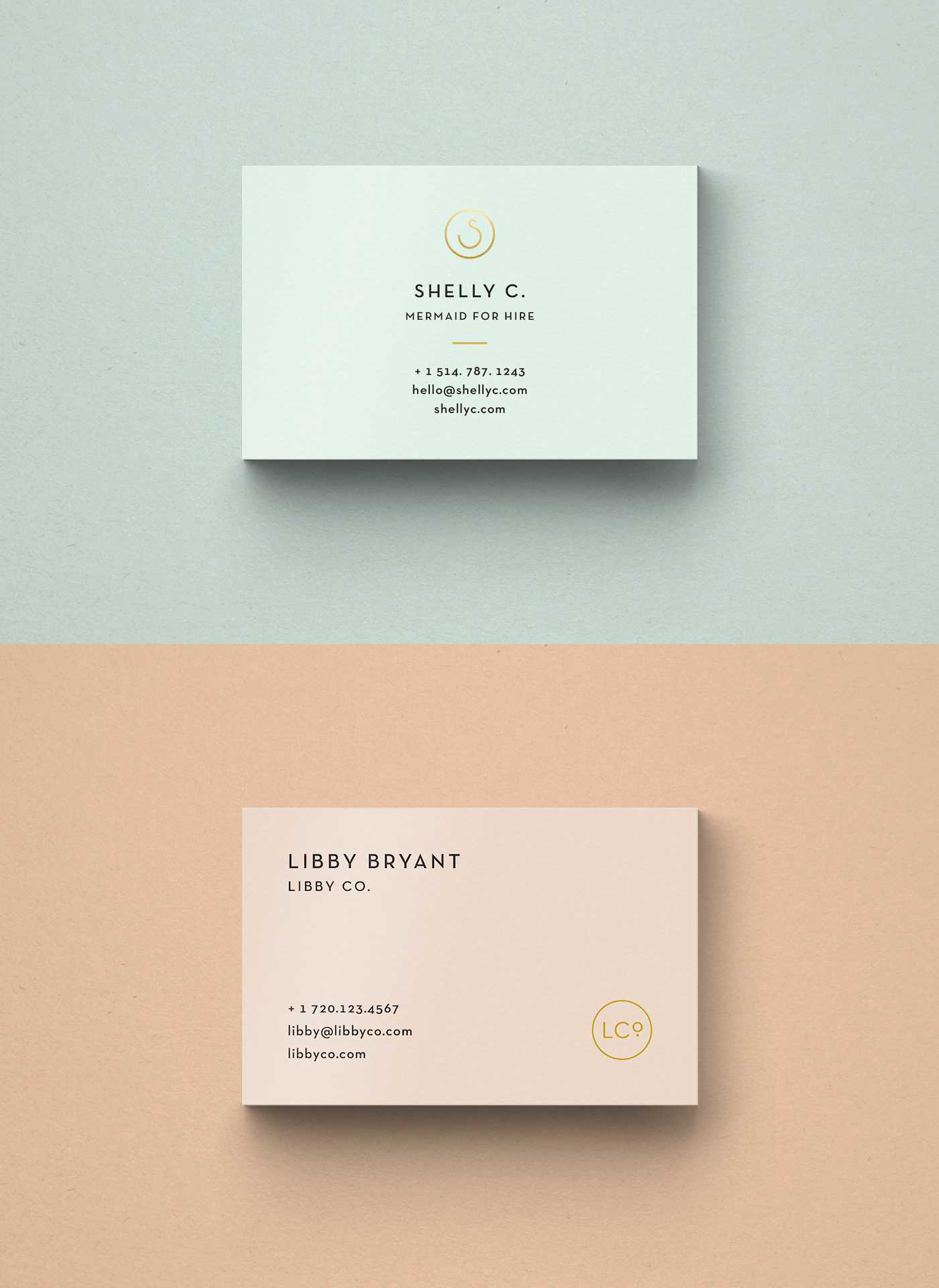 Free Business Card Templates • Libby Co. Boutique Branding Pertaining To Free Bussiness Card Template