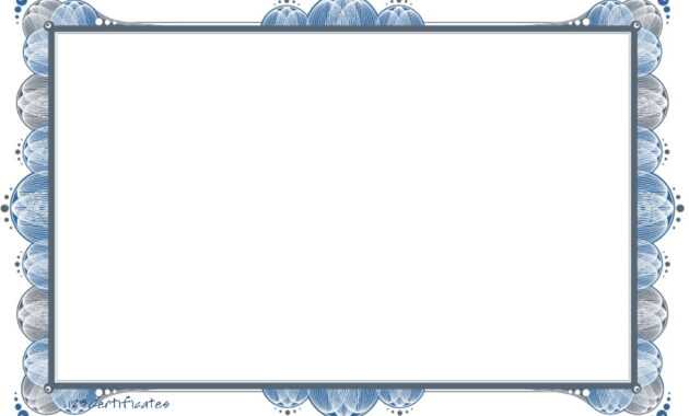 Free Certificate Border, Download Free Clip Art, Free Clip with Free Printable Certificate Border Templates