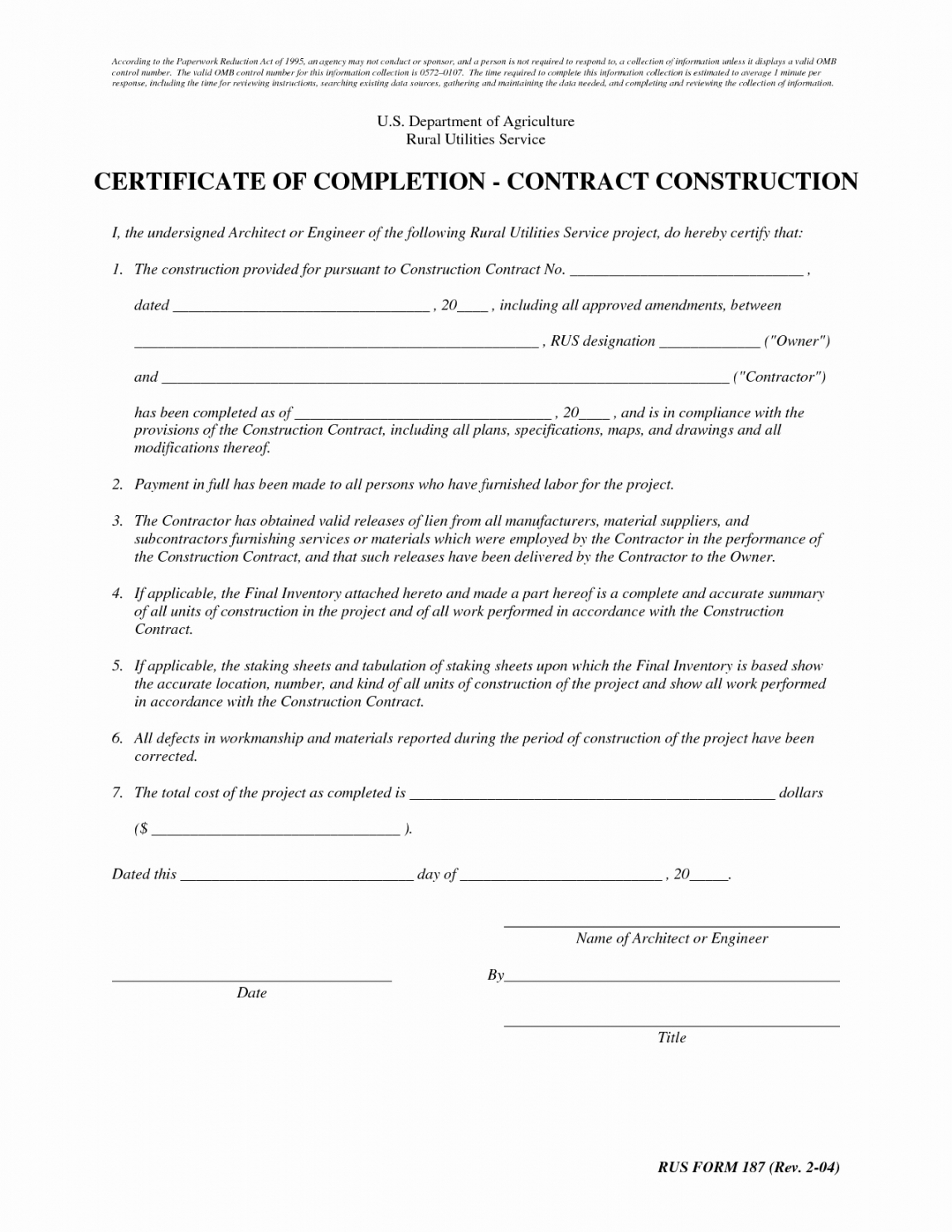 Free Certificate Of Completion Template Construction Design Inside Certificate Of Completion Template Construction