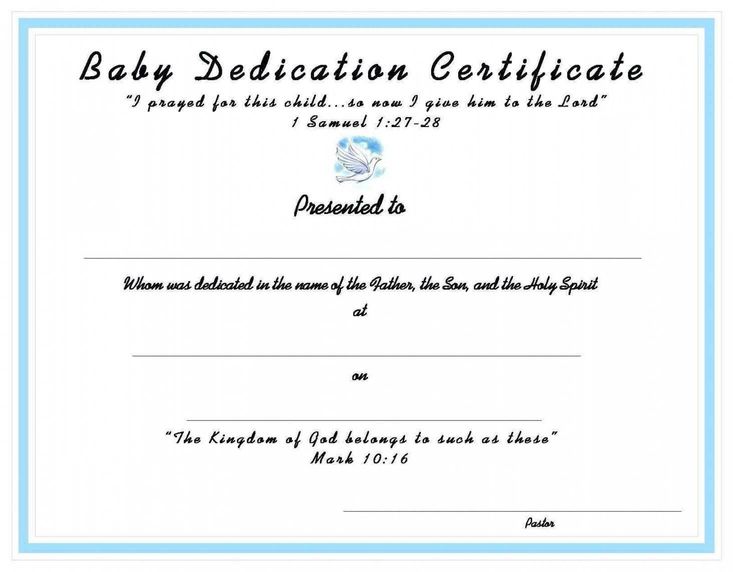 Free Certificate Template Word New Catholic Baptism Regarding Baptism Certificate Template Word