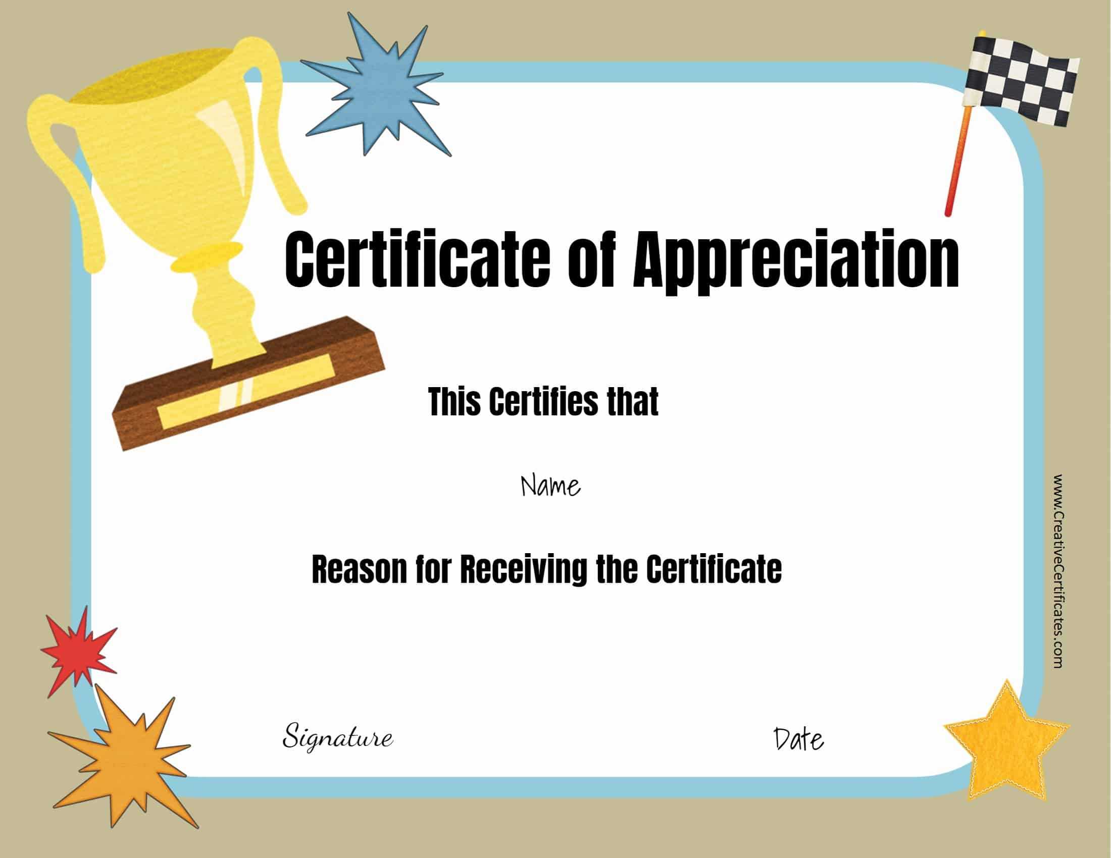 Free Certificate Templates For Free Printable Funny Certificate Templates