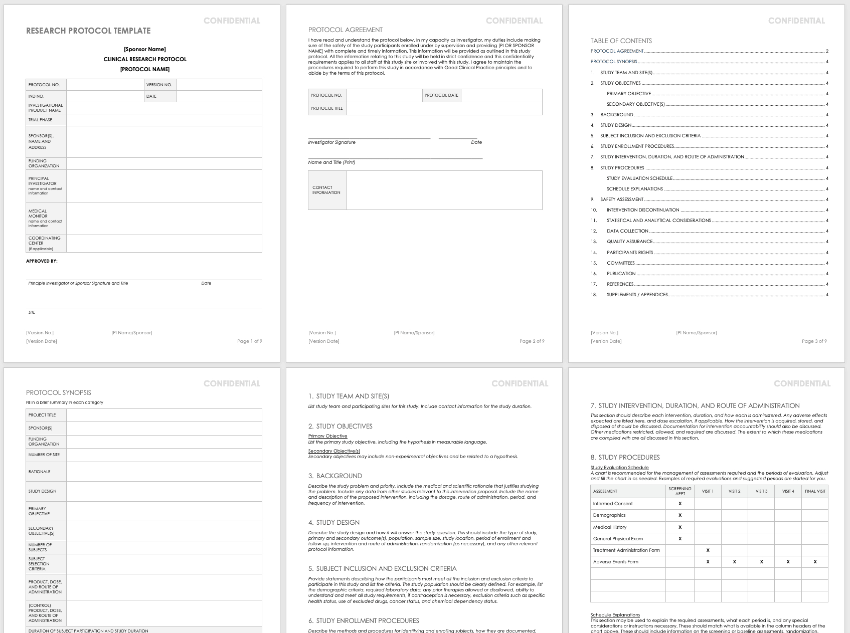 Free Clinical Trial Templates | Smartsheet With Regard To Clinical Trial Report Template