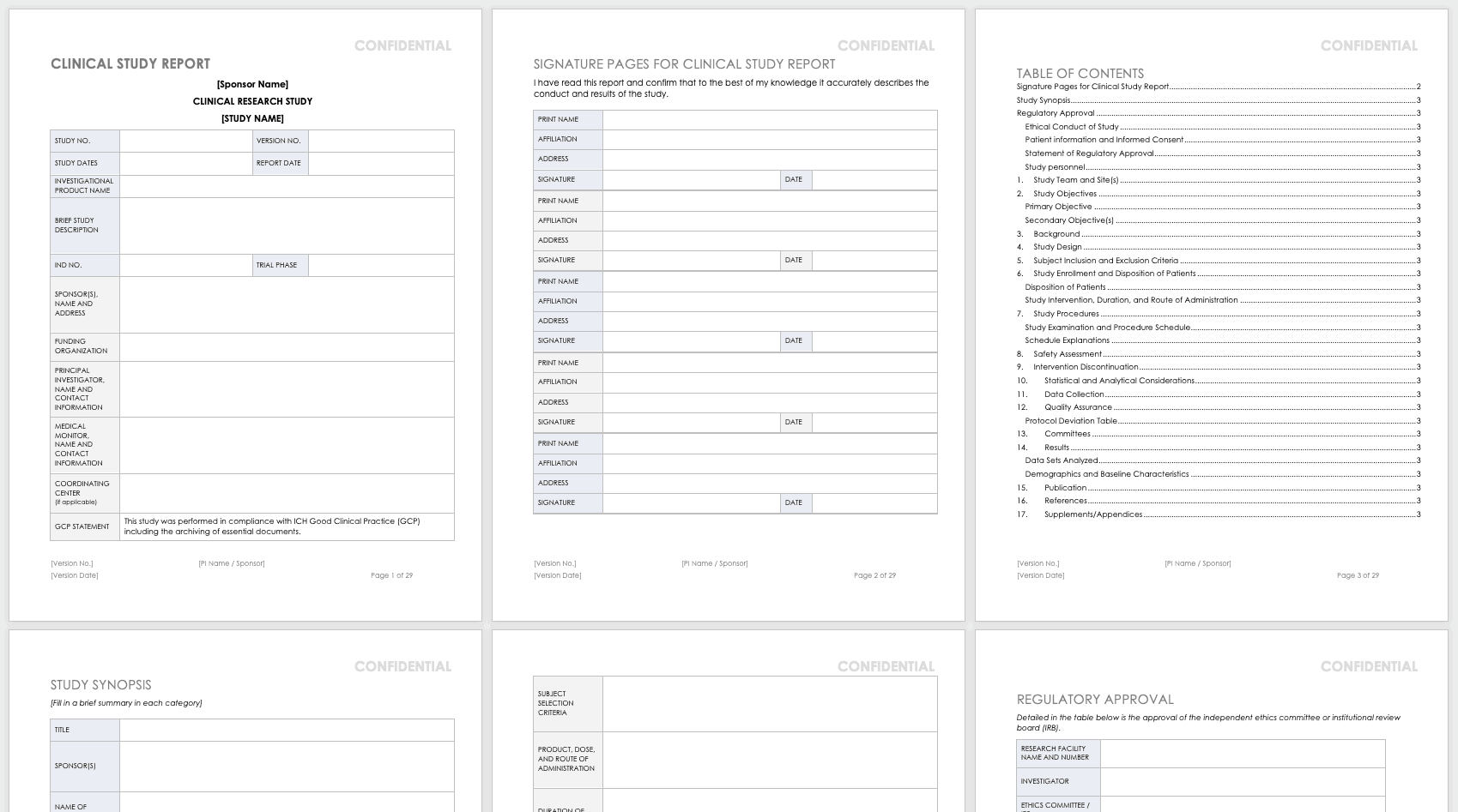 Free Clinical Trial Templates | Smartsheet With Trial Report Template