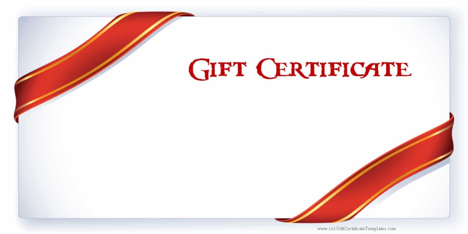 Free Clipart Gift Certificate Template With Regard To Present Certificate Templates