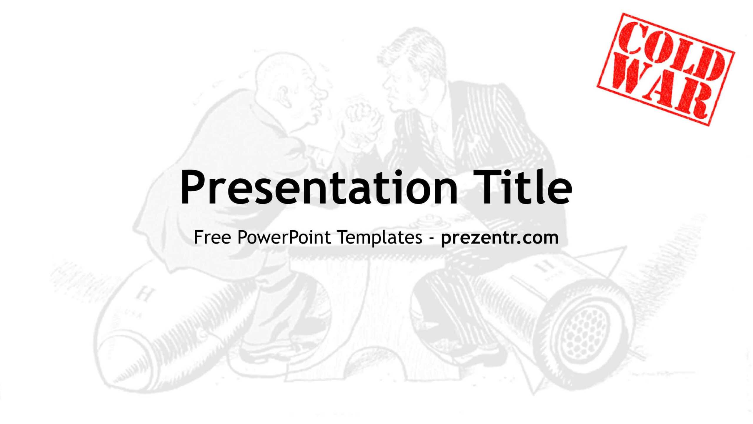 Free Cold War Powerpoint Template – Prezentr Ppt Templates For Powerpoint Templates War