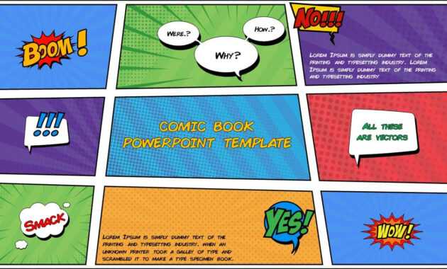 Free Comic Book Powerpoint Template For Download | Slidebazaar pertaining to Powerpoint Comic Template
