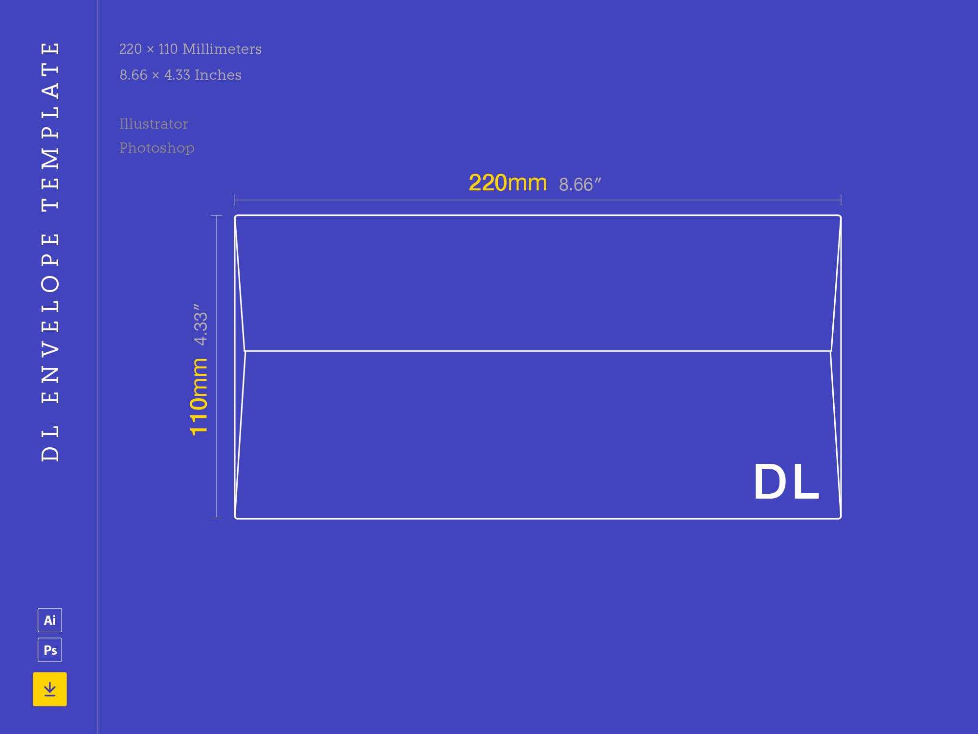 Free Dl Envelope Template Pertaining To Dl Card Template