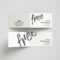 Free Folded Business Cards Mockup (Psd) Regarding Fold Over Business Card Template