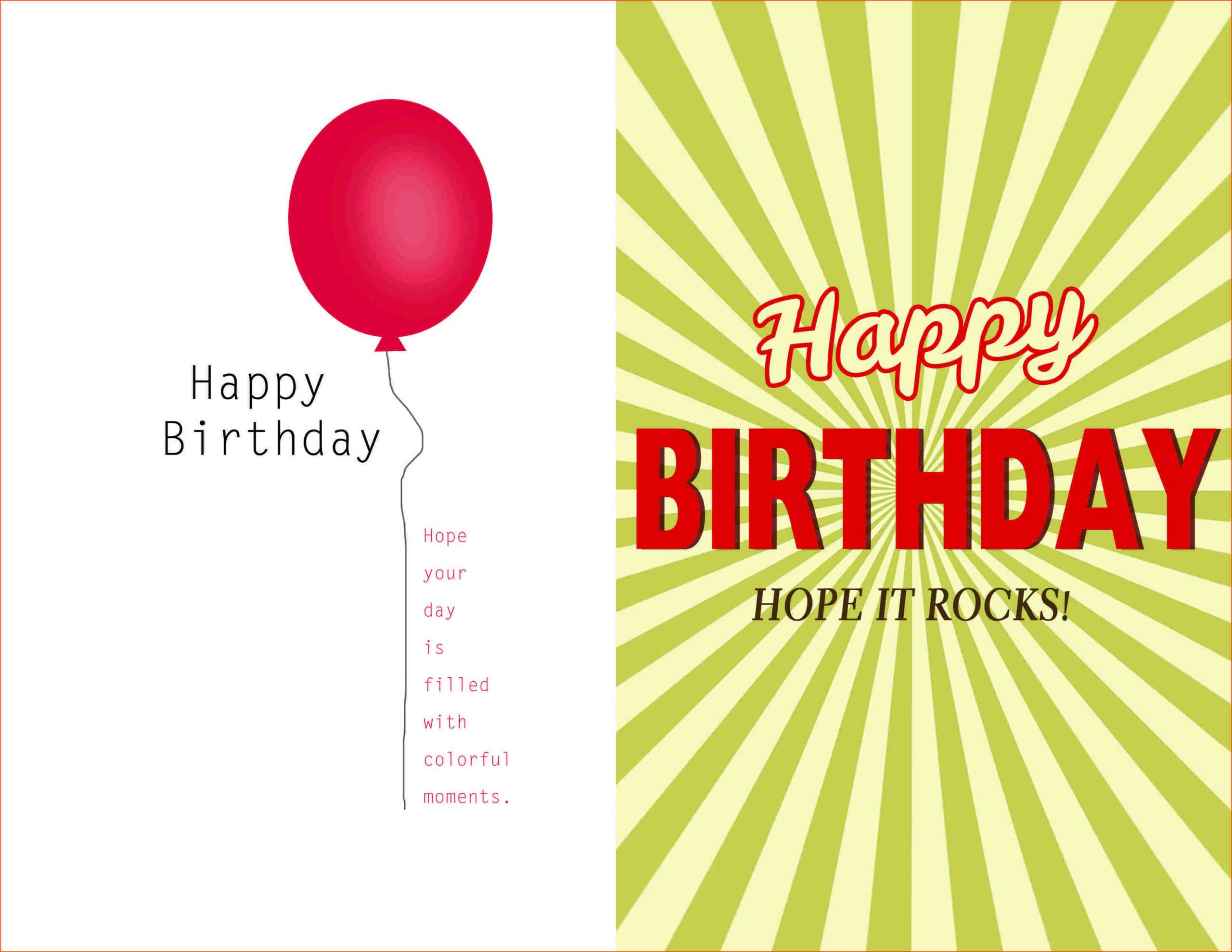 Free Greeting Card Templates For Word - Zohre Inside Microsoft Word Birthday Card Template