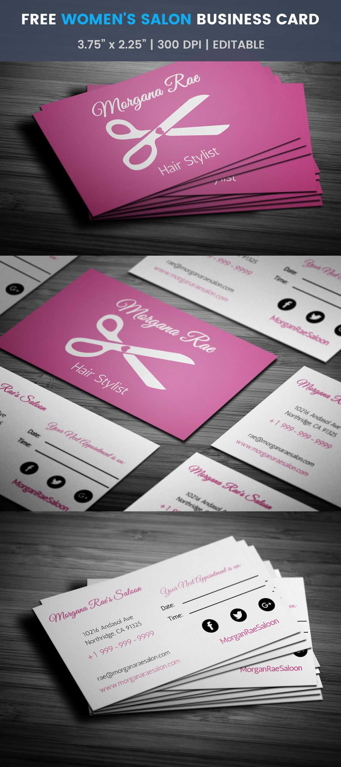 Free Hairstylist Business Card Template On Student Show Regarding Hairdresser Business Card Templates Free