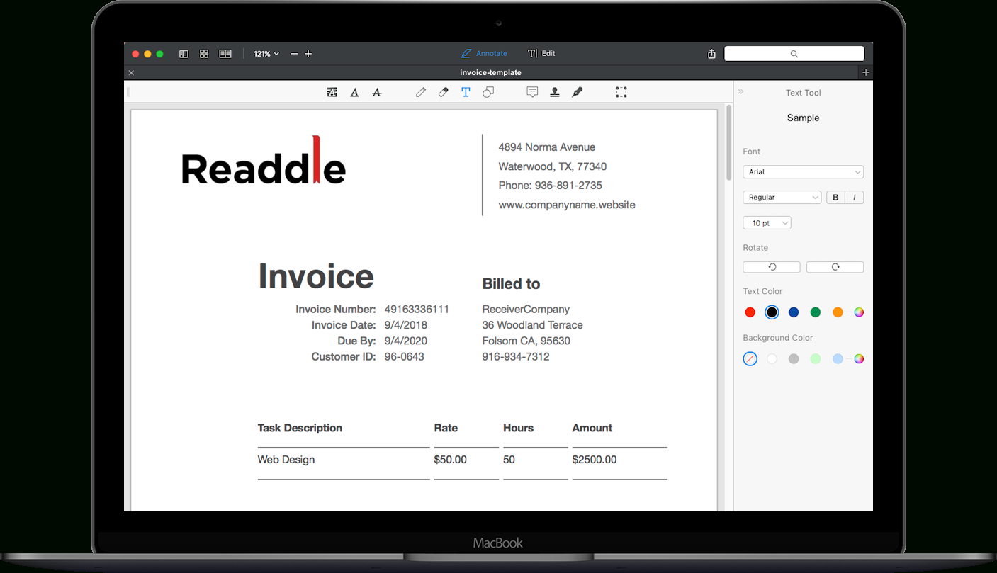 Free Invoice Templates | Download Invoice Templates In Pdf Inside Free Invoice Template Word Mac