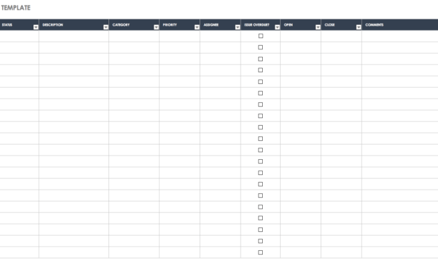 Free Issue Tracking Templates | Smartsheet with regard to It Issue Report Template