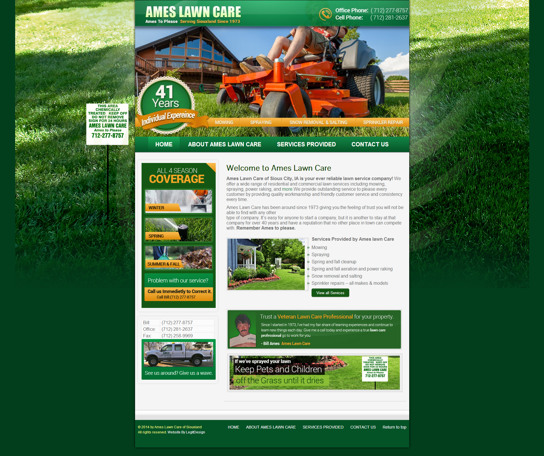 Free Lawn Care Website Templates – Mahre.horizonconsulting.co Regarding Lawn Care Business Cards Templates Free