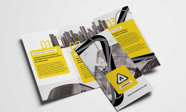 Free Modern Trifold Brochure Template For Photoshop with regard to Fancy Brochure Templates
