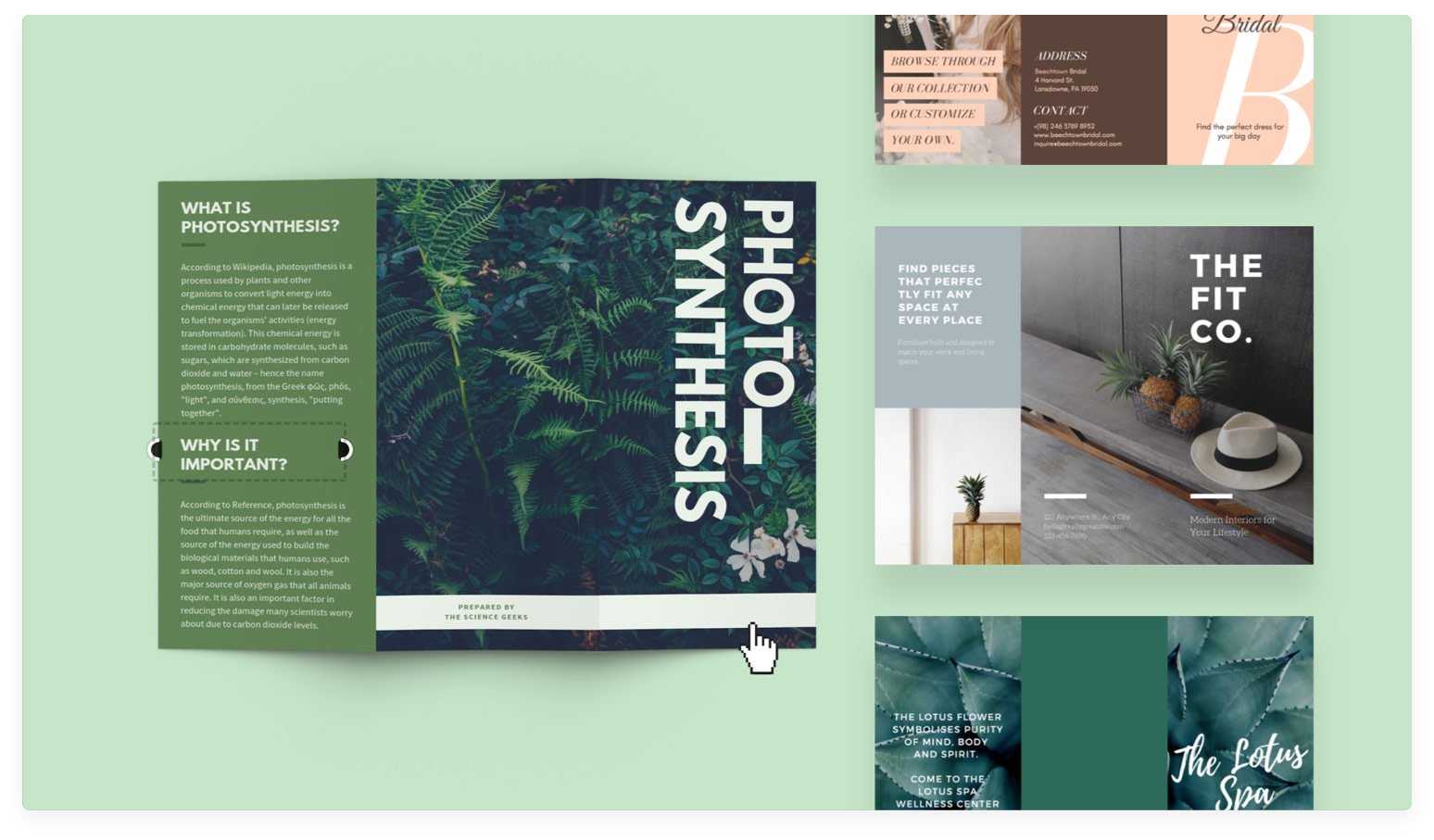 Free Online Brochure Maker: Design A Custom Brochure In Canva Inside Free Brochure Template Downloads