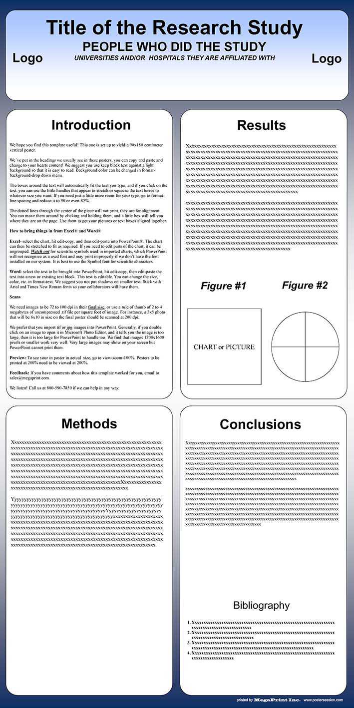 Free Powerpoint Scientific Research Poster Templates For Within Powerpoint Poster Template A0